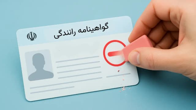 آیا امکان حذف نمره منفی گواهینامه وجود دارد؟ (قوانین جدید 1404)