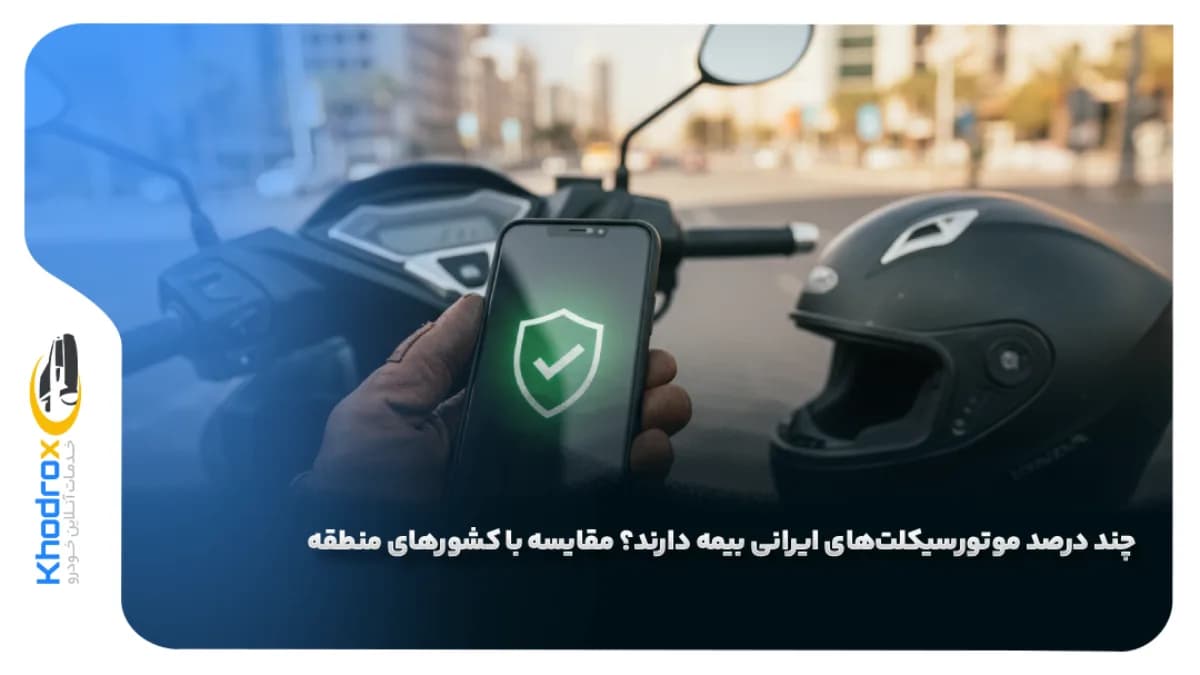 درصد-بیمه-موتورسیکلت-ایران